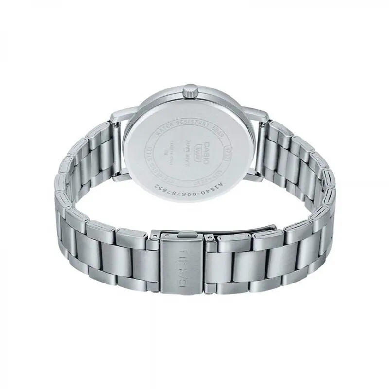 Casio White Classic Dial Men's Watch-  MTP-E700D-7EVDF